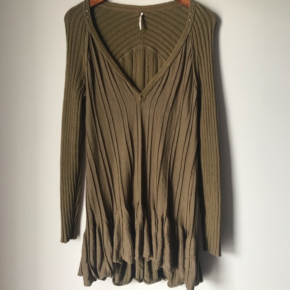 Navy green Dress(Free People)